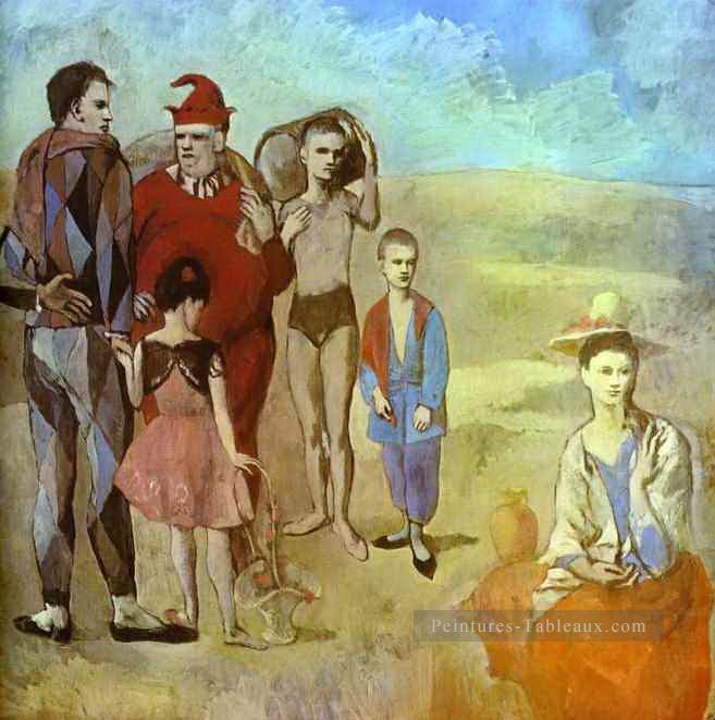 La famille des Saltimbanques 1905 cubistes Peintures à l'huile